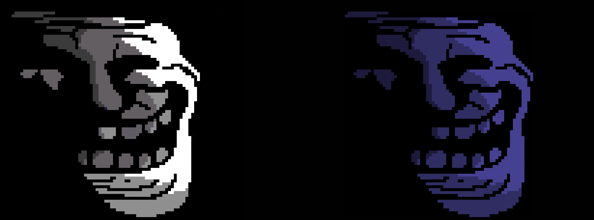 You do know changing the shading slightly on my trollge face wont make it yours right?