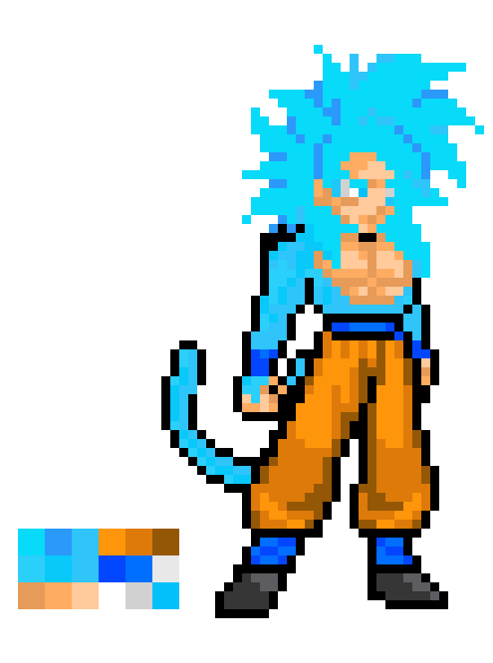 Lunar Saiyan Limit Buster Goku