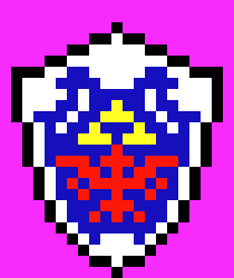 [9664c4] legend of Zelda ocarina of time hyrule shield 