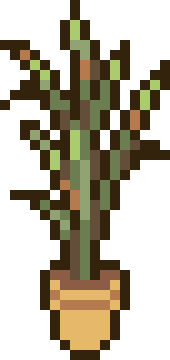 [9b9cad] Plant Pixel Art