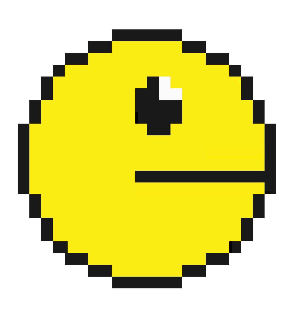 [f37698] PAC MAN Mouth closed