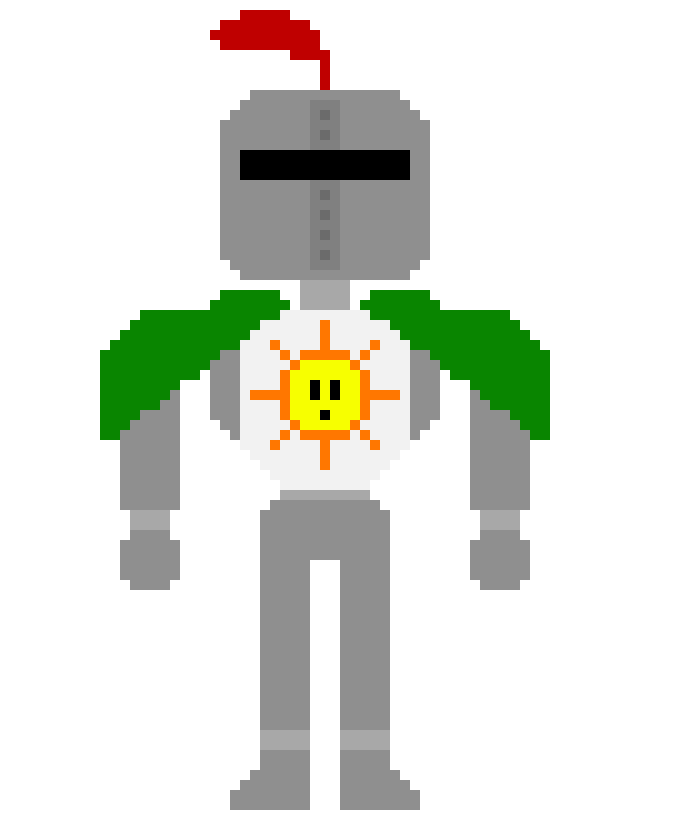 [2fcb16] *The figure walks into a forest*