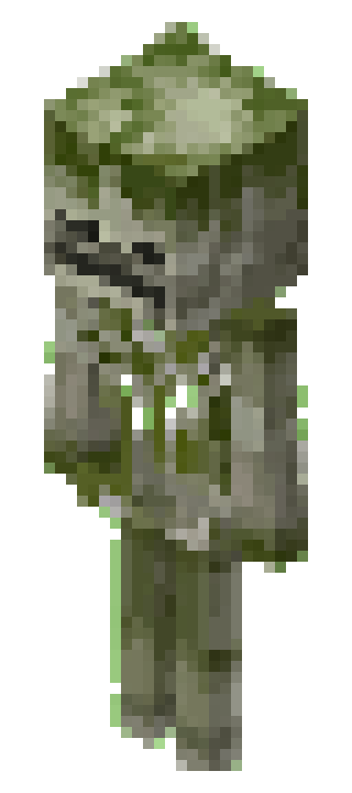 [990543] Minecraft Mossy Skeleton