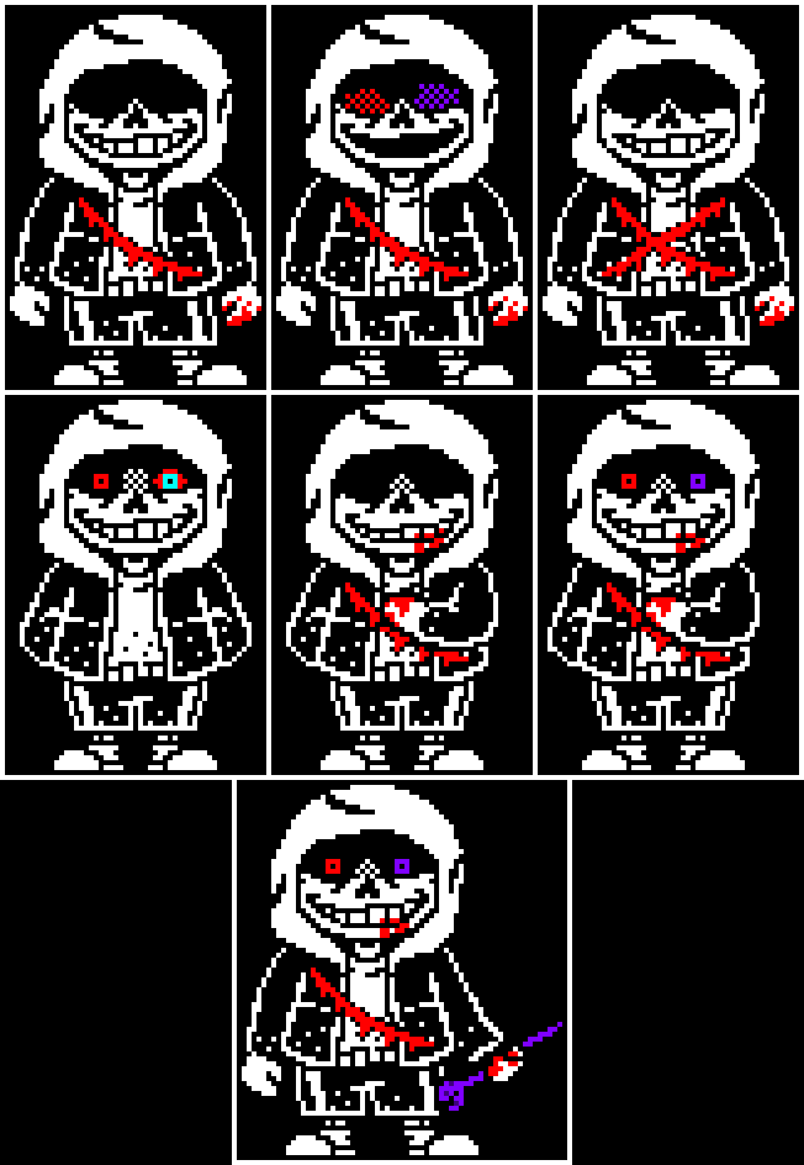 Dusttale Last Genocide with Last Breath Sans base (Fix again) - DST