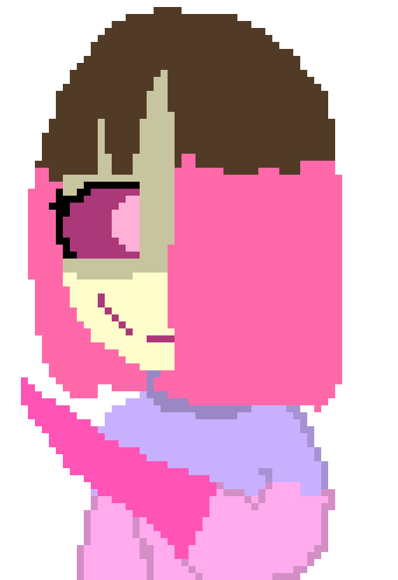 changes xavier's eye to pink making him see loli getting attack by the green sans ( that might look like me ) *