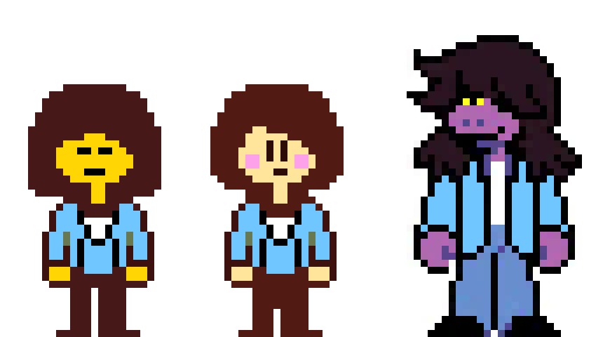 [309c6f] Undertale: Anomalous: Cloudy Cliffs Academy Uniforms.
