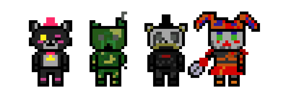 [9664c4] Fnaf 6 Salvage (Danganronpa style)