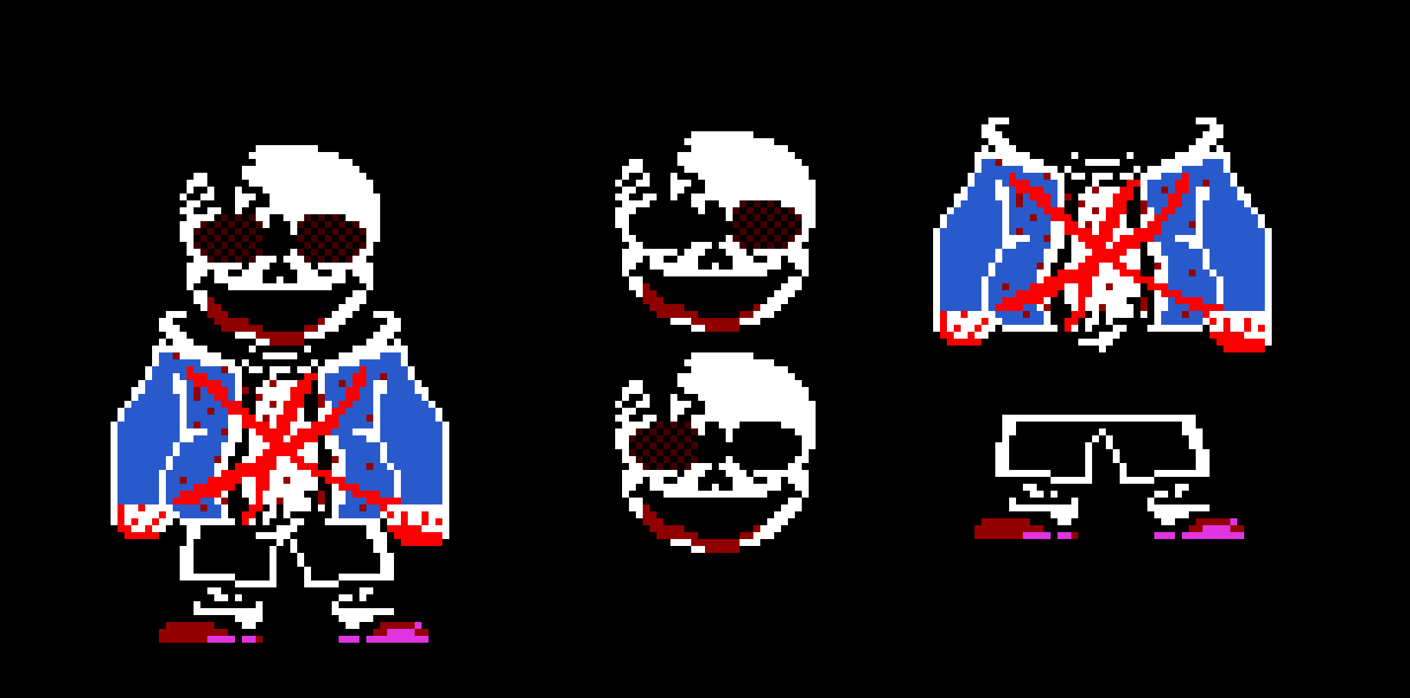 [234783] UnderTale Last Breath Phase 4 hardmode animating kit
