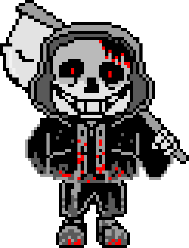 [f0f15f] Horror Dust Sans