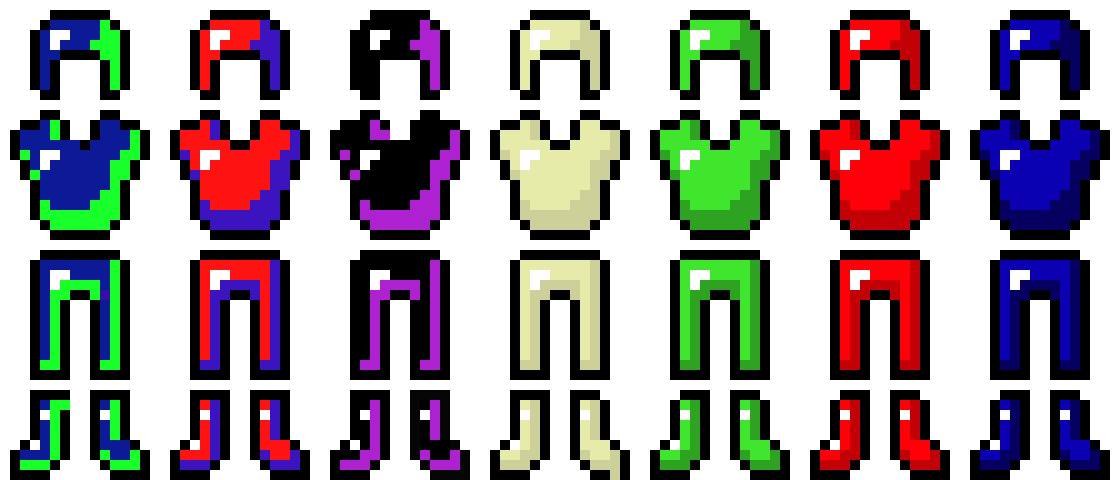 [9664c4] more minecraft armor