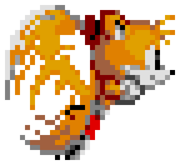 Tails running sprite 1/2