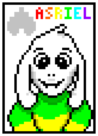 [9664c4] Asiriel Drawing