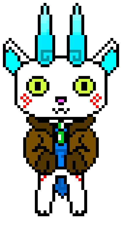 [5b2f3e] Imagine recoloring a developing AU Sprite just with a desc saying "Love Anime"