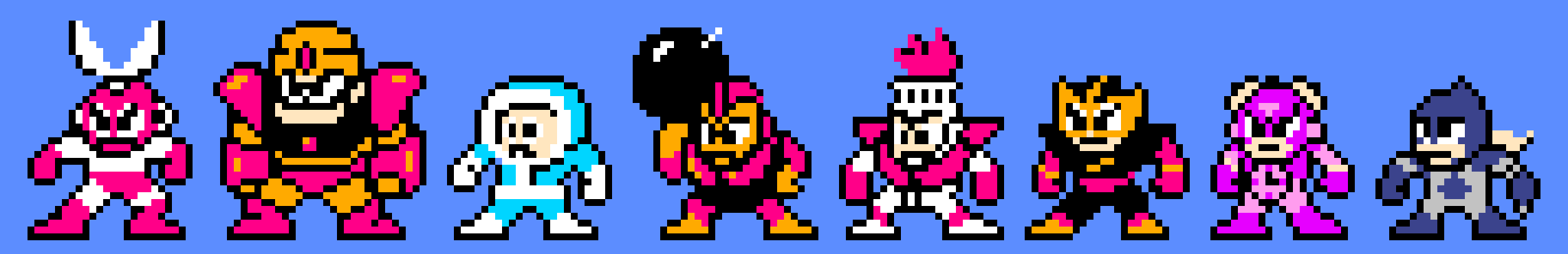 [5006d2] Megaman Robot Masters