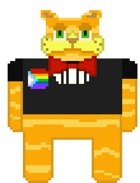 [b07318] Garfield_pixel