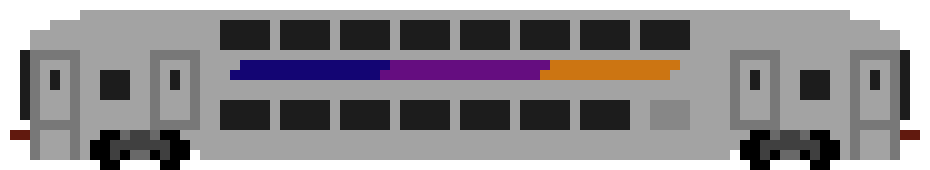 NJ Transit Bombardier Multilevel Coach