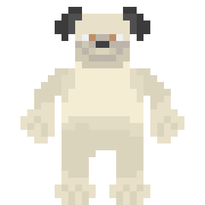 [4256c9] Dog Gacha Pug
