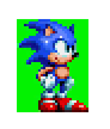[e63f50] sonic 3 sprite for perler beads