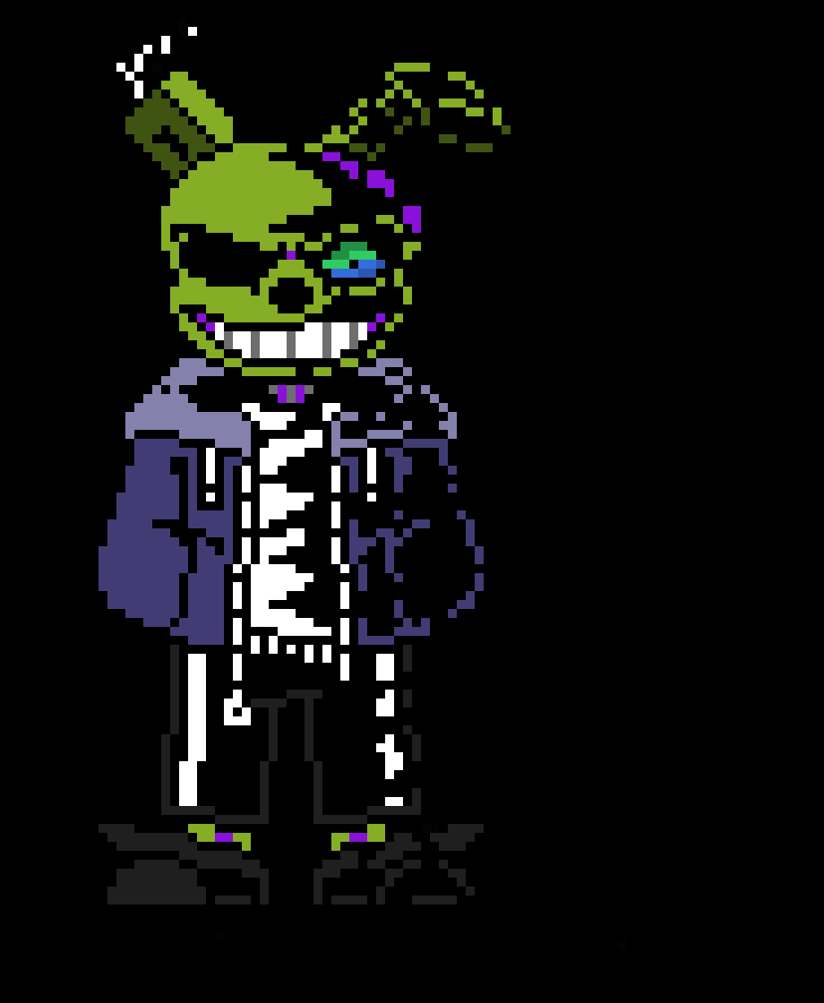 DSS!FnafTale: Hard-Mode!SpringTrapSans