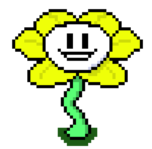 i did not edit there sprites I am friends with the person who is chara and frisk