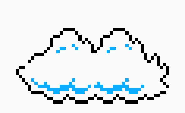 Super Mario Bros Cloud Sprites