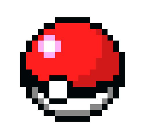 [0c6c26] pokeball pixel art