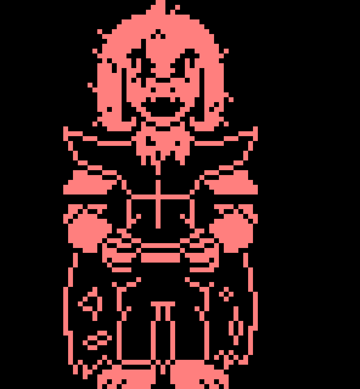 [a82578] "REALLY? WELL I THE ATROCIOUS ASRIEL MUST BE SMART!" *puts his hand infront of his face*