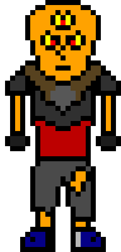 [9664c4]  UnderFell (UnderTale AU) OC - Triclops