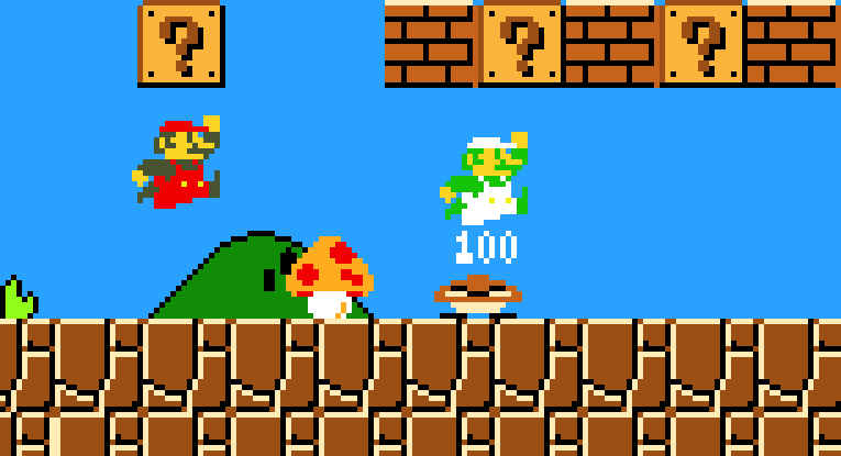 Super Mario Bros 1985 NINTENDO