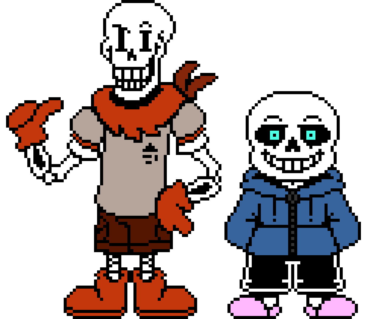SwapSwap Sans And Papyrus The SkeleBros