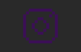 [37372d] Pixelized YouTube Logo