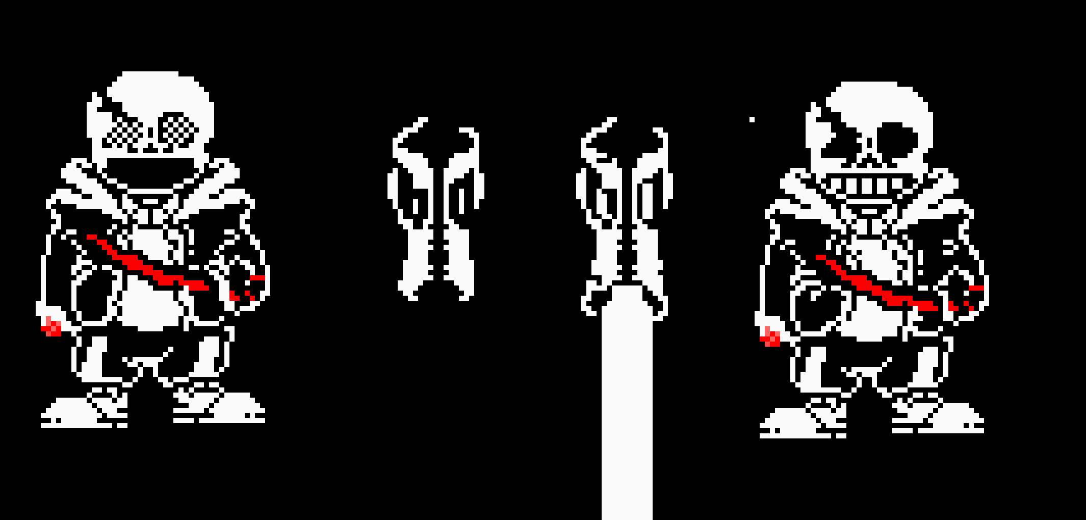 [2fe9f9] Undertale: Last Breath Phase 3 Sprite remake