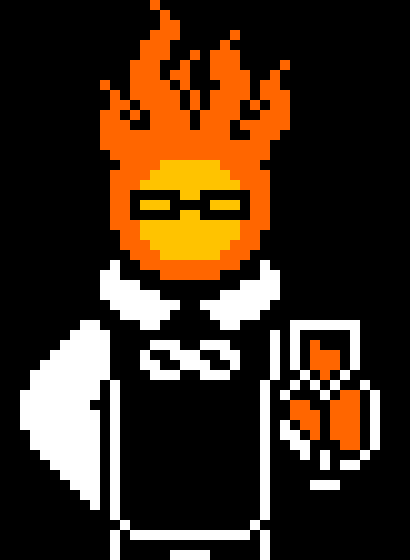 [77b851] I made Grillby. - Grim