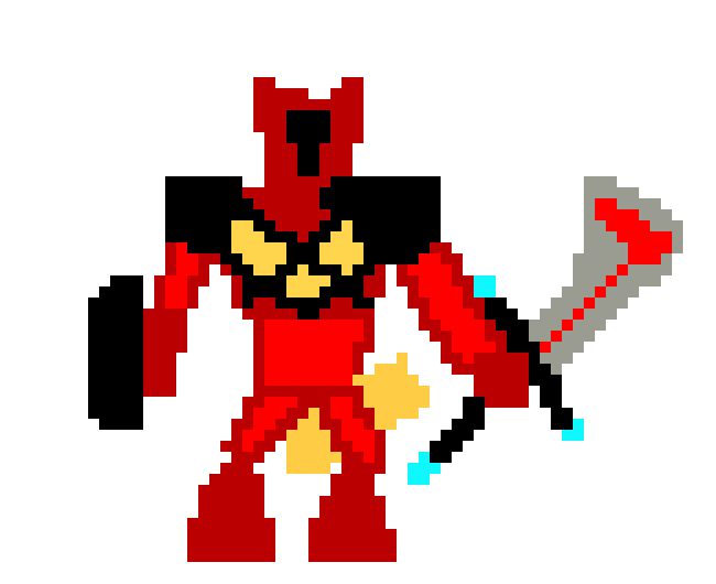 [9664c4] guardian combat form magic sword