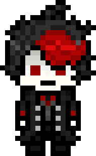 [7c9cbc] danganronpa pixel sprite base
