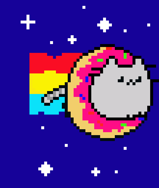 [9664c4] Donut Cat!!!