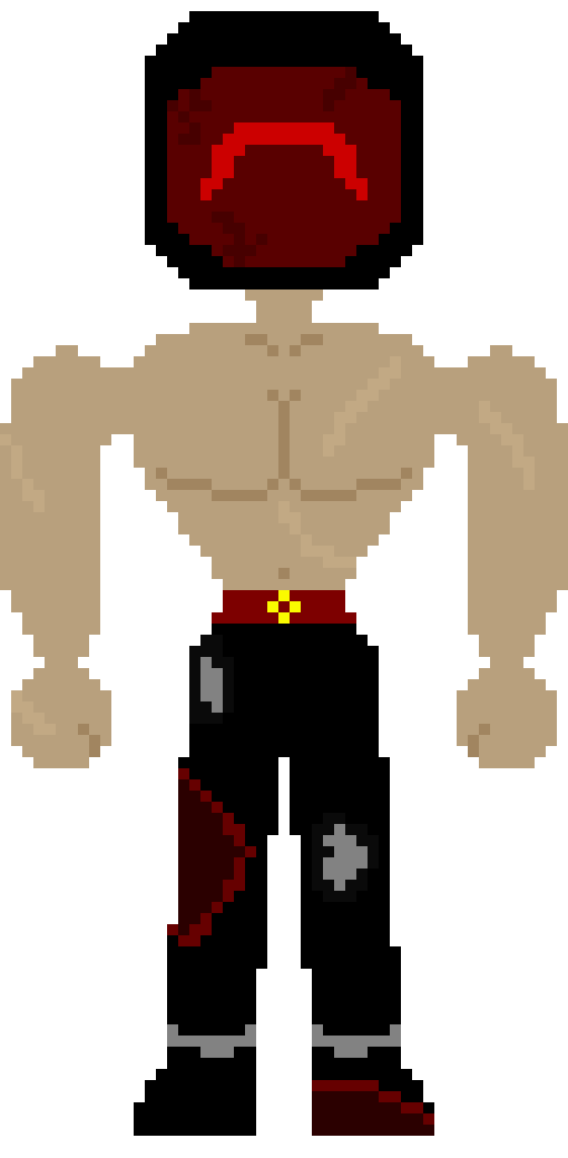 [25d002] Agh....What is it, Transfering Pain or sumthin? *He continues shooting Him*