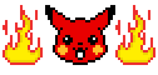 [9664c4] Pikachu Fire