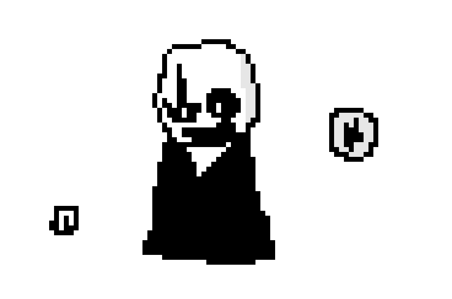 [9664c4] My Undertale Gaster Sprite V.2