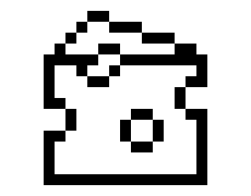 [9664c4] Cheese Black & White