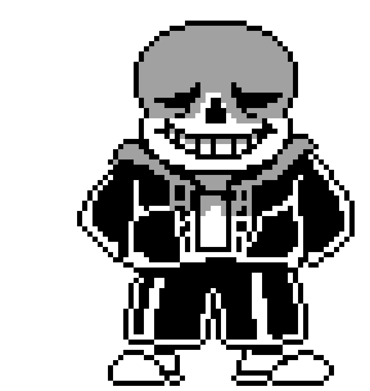[aa1448] pre death sans (shaded)