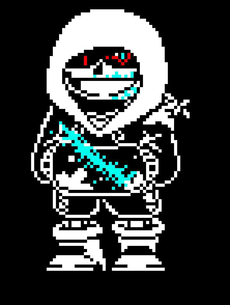 [53a360] Fucking Hypocrite. says the one that uses a goddamn fucking sans oc - Sprite Thief 