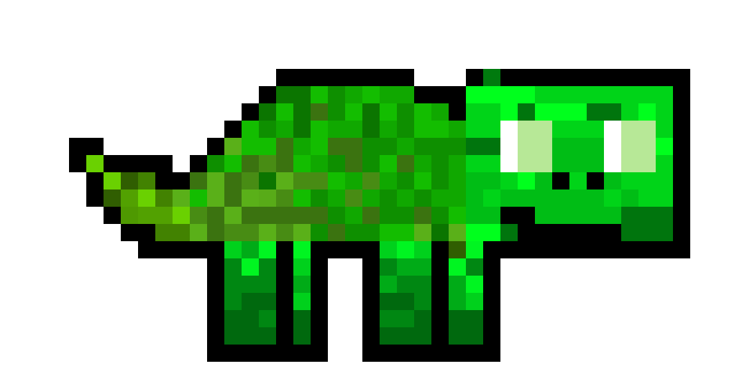 [9664c4] 8-Bit turtle for video game