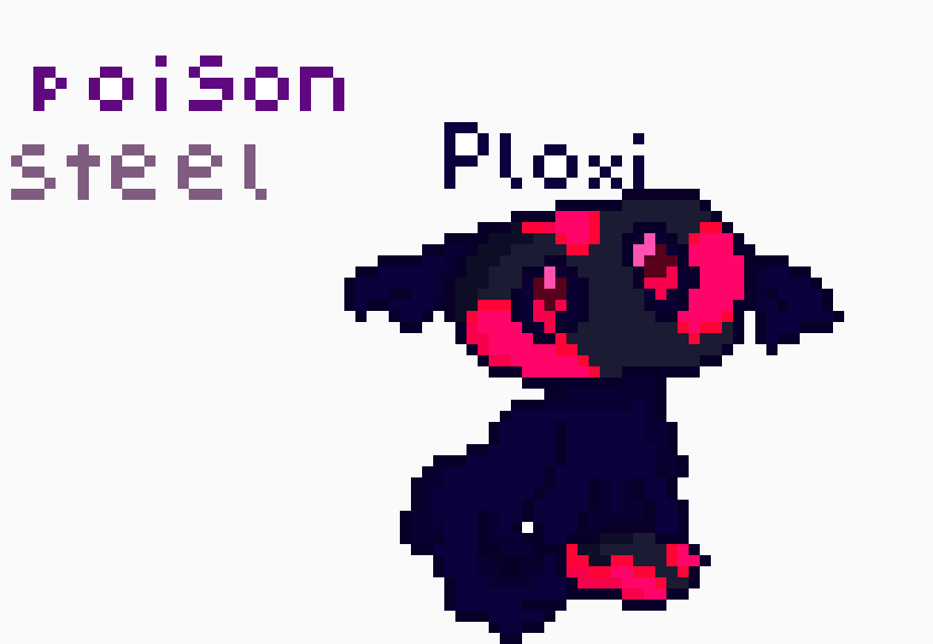 [54e470] ploxi the poison steel type!