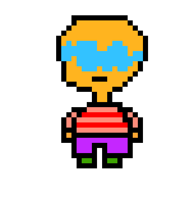 [9664c4] underkirby Frisk! tuff (Undertale AU)