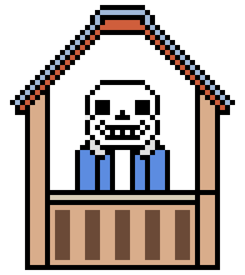 [37eeee] Sans' Hot Dog Stand