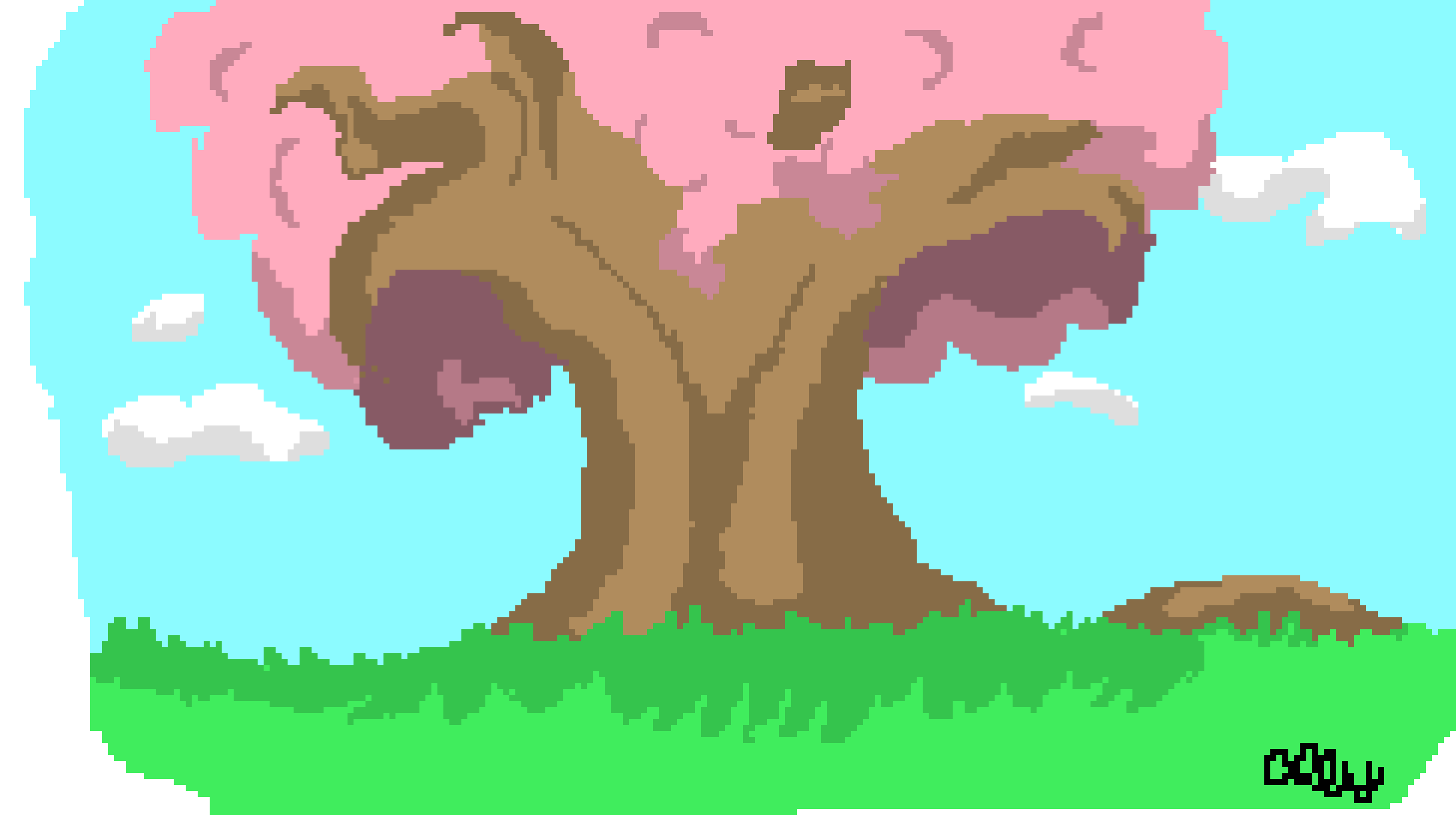 [95be89] FriendLess's Sakura Tree