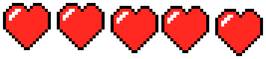 [9664c4] Heart 5/5