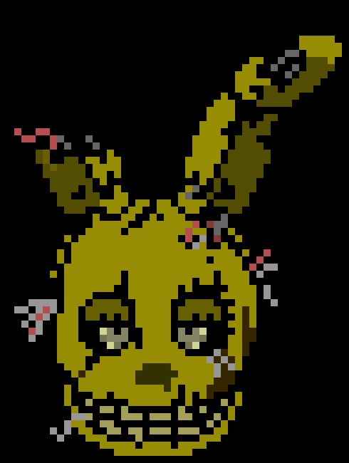 [4076f0] shut up... -casually approaches them- -springtrap (Cleetus)