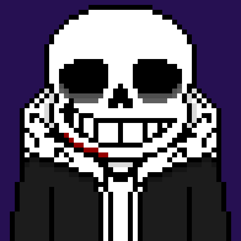 [b63bdb] geeze, how the hell did this Sans manage to kill anyone? he's pretty pathetic *puts his foot on TF's chest and presses down on it, slowly crushing his chest*